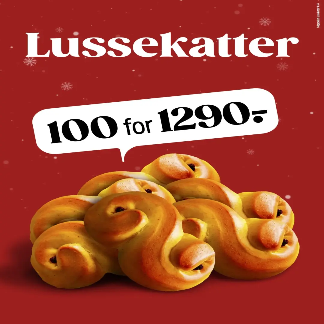 100 Lussekatter